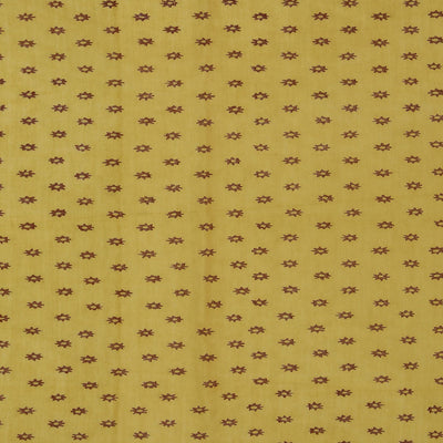 Hand block printed cotton saree