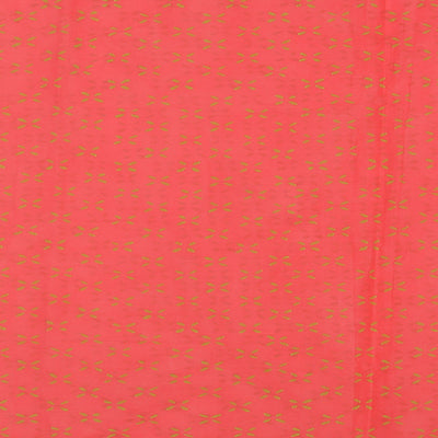 Hand block printed cotton saree