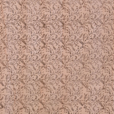 Hand block printed saree
