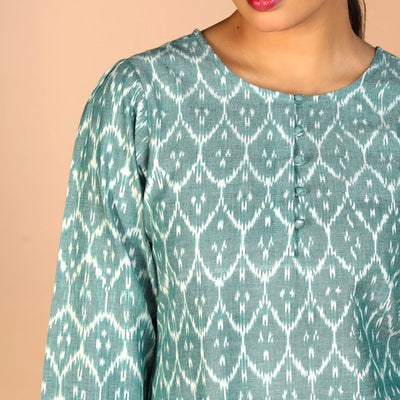 Cotton Ikat Kurti