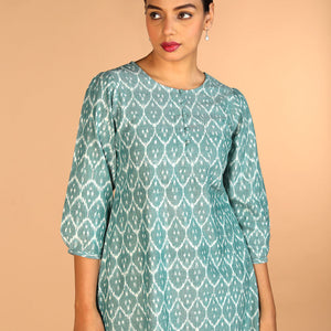 Cotton Ikat Kurti