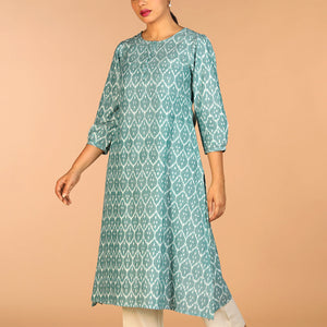 Cotton Ikat Kurti
