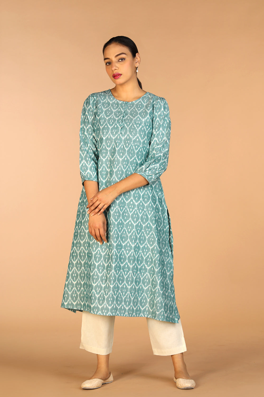 Cotton Ikat Kurti