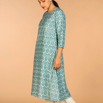 Cotton Ikat Kurti
