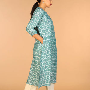 Cotton Ikat Kurti