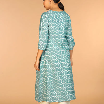Cotton Ikat Kurti