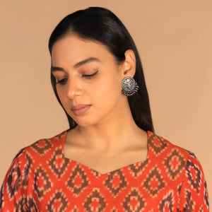Cotton Ikat kurti