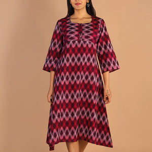 Cotton Pochampally Ikat kurti