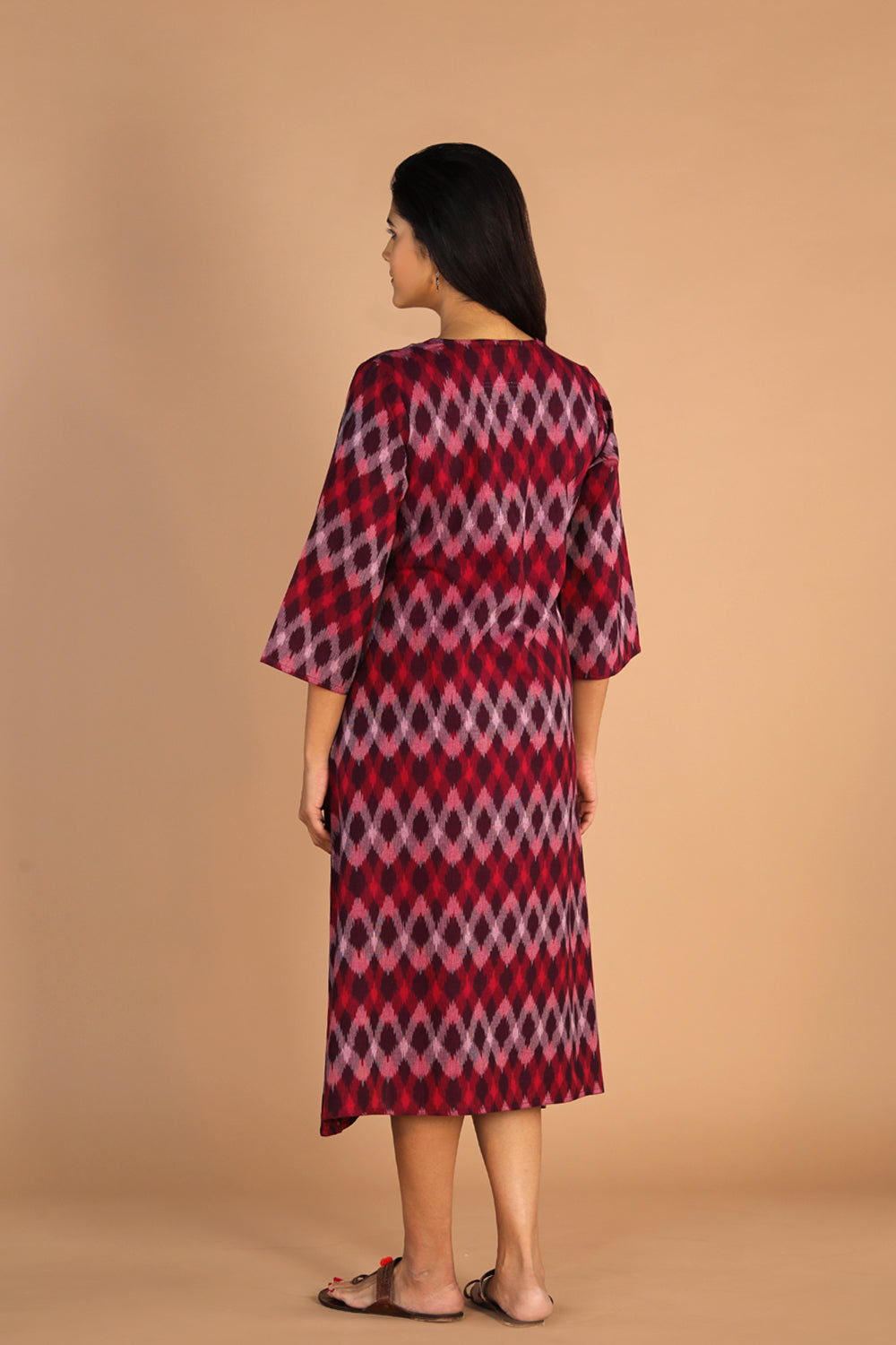 Cotton Pochampally Ikat kurti