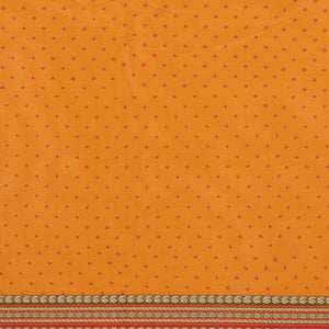 Hand block printed cotton saree
