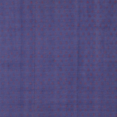 Hand block printed cotton saree