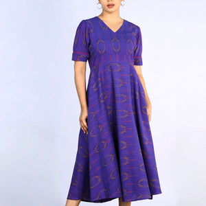Cotton Pochampally Ikat dress