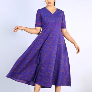 Cotton Pochampally Ikat dress