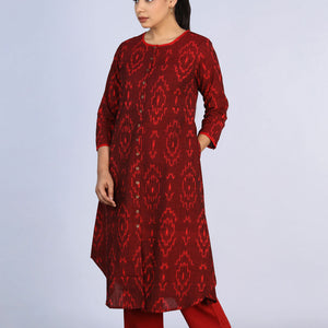 Cotton Pochampally Ikat Kurti