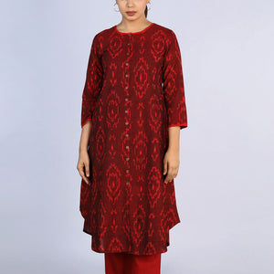 Cotton Pochampally Ikat Kurti