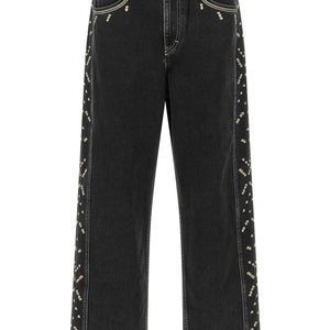 Marant Jorian Jeans With Embroideries