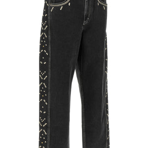 Marant Jorian Jeans With Embroideries