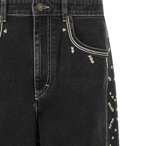 Marant Jorian Jeans With Embroideries