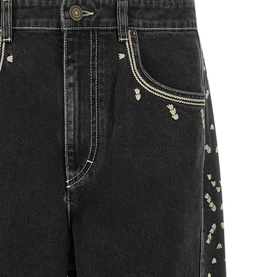 Marant Jorian Jeans With Embroideries