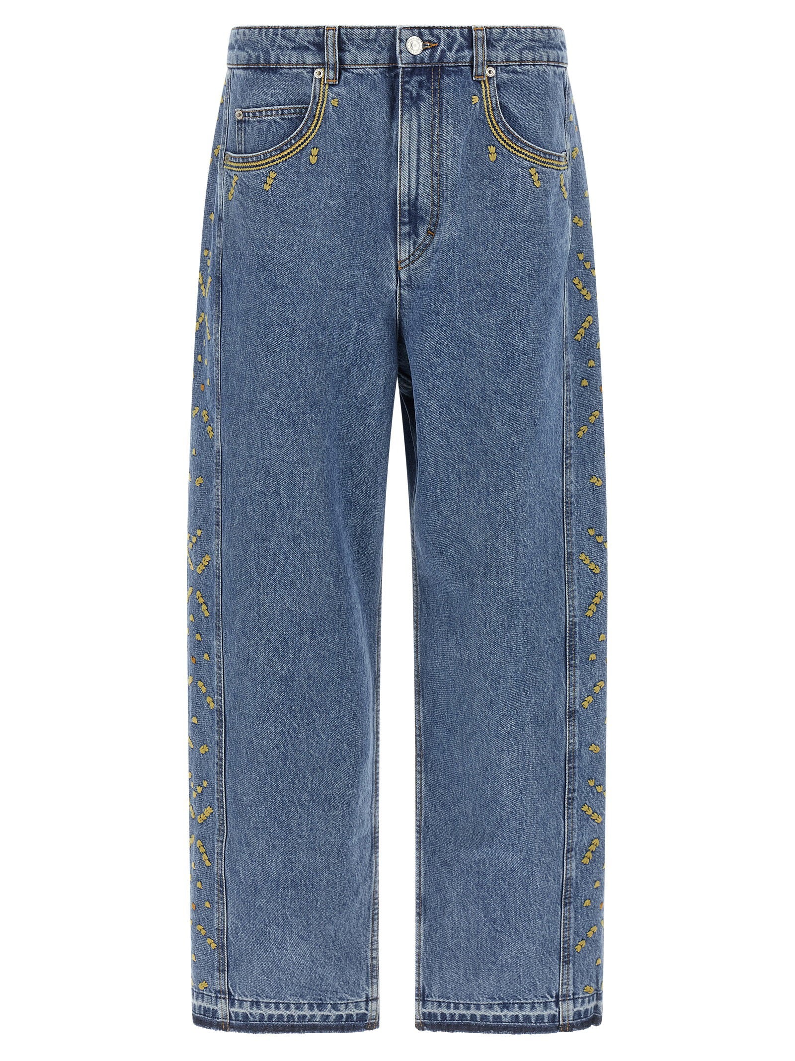 Marant Jorian Jeans With Embroideries