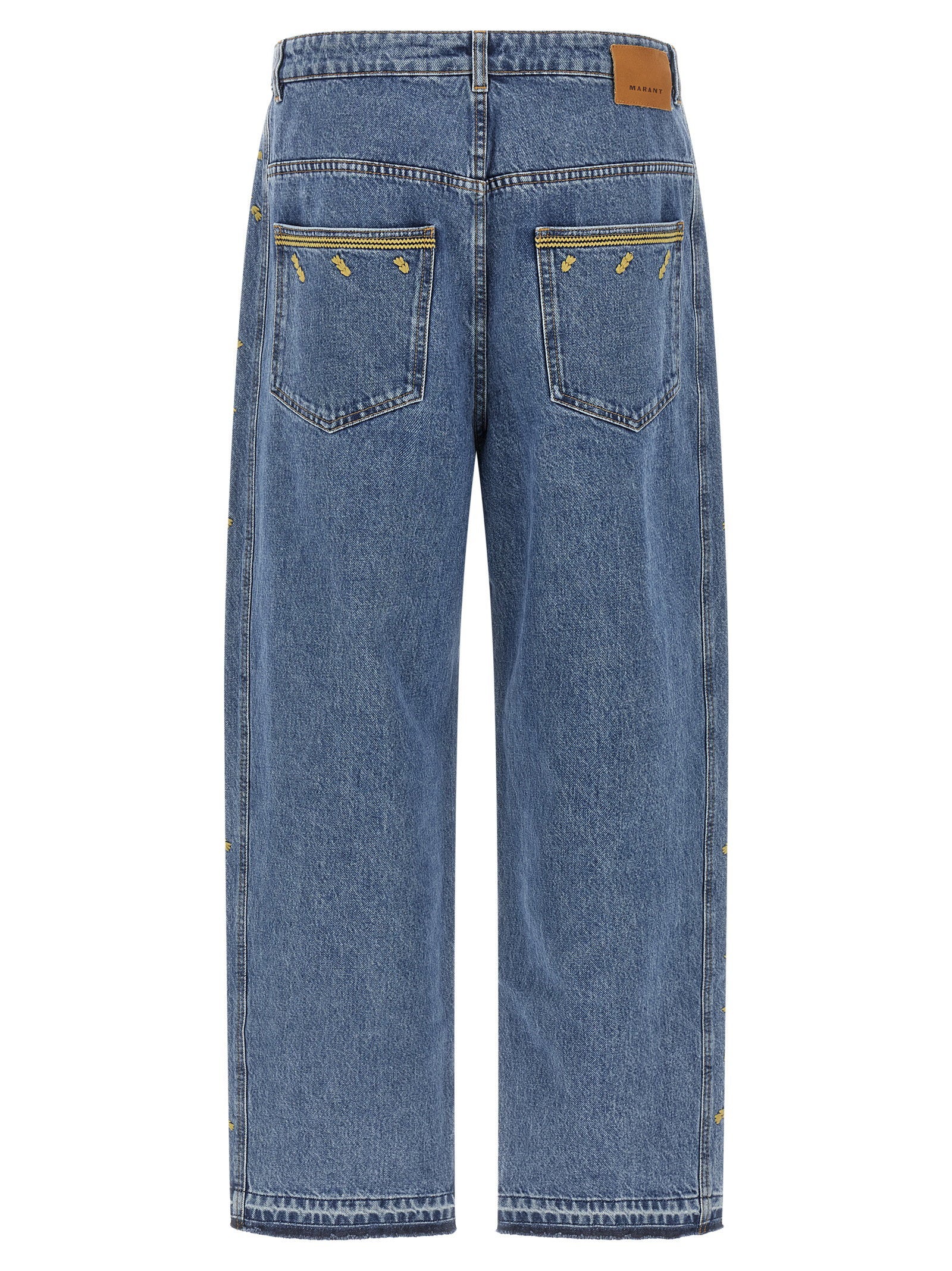 Marant Jorian Jeans With Embroideries