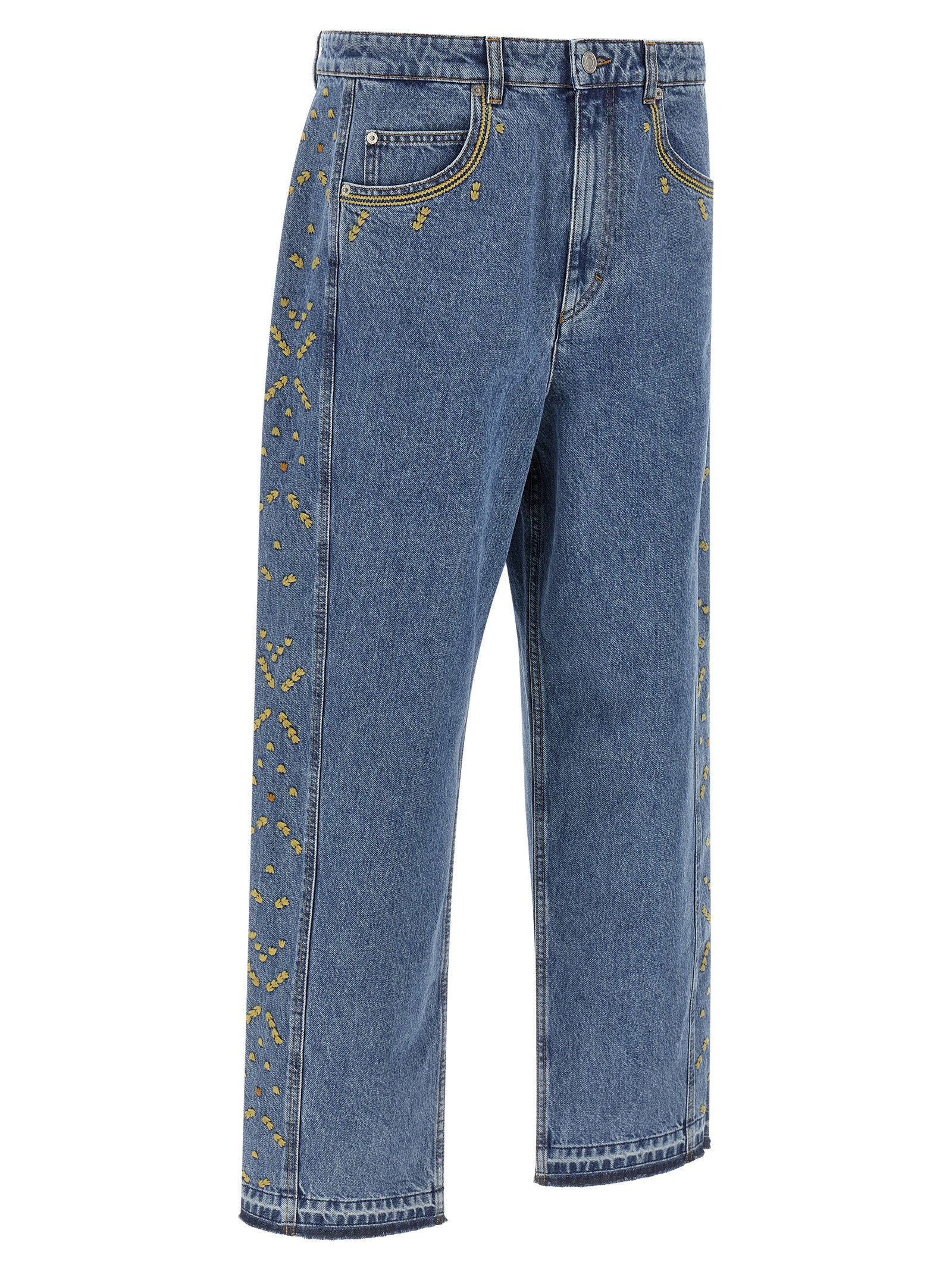 Marant Jorian Jeans With Embroideries