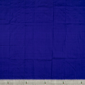 Violet Handloom Paithani Silk Saree With Coin Buttas & Muniya Motifs In Border-Violet