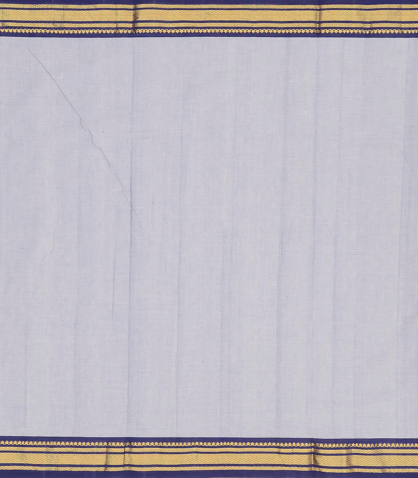 Grey Handloom Paithani Silk Saree With Kamalam Buttas-Grey