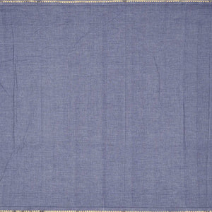 Grey Handloom Paithani Silk Saree With Floral Buttas-Grey