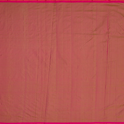 Brown Handloom Paithani Silk Saree With Mango Buttas-Brown