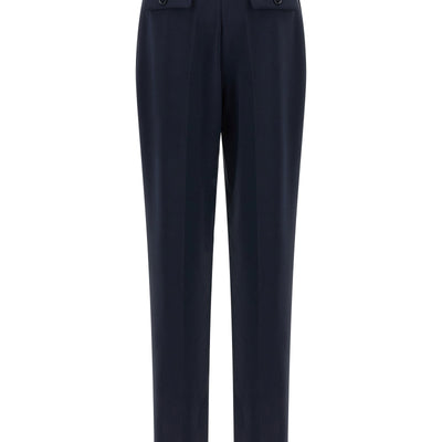 Elisabetta Franchi Crepe De Chine Pants
