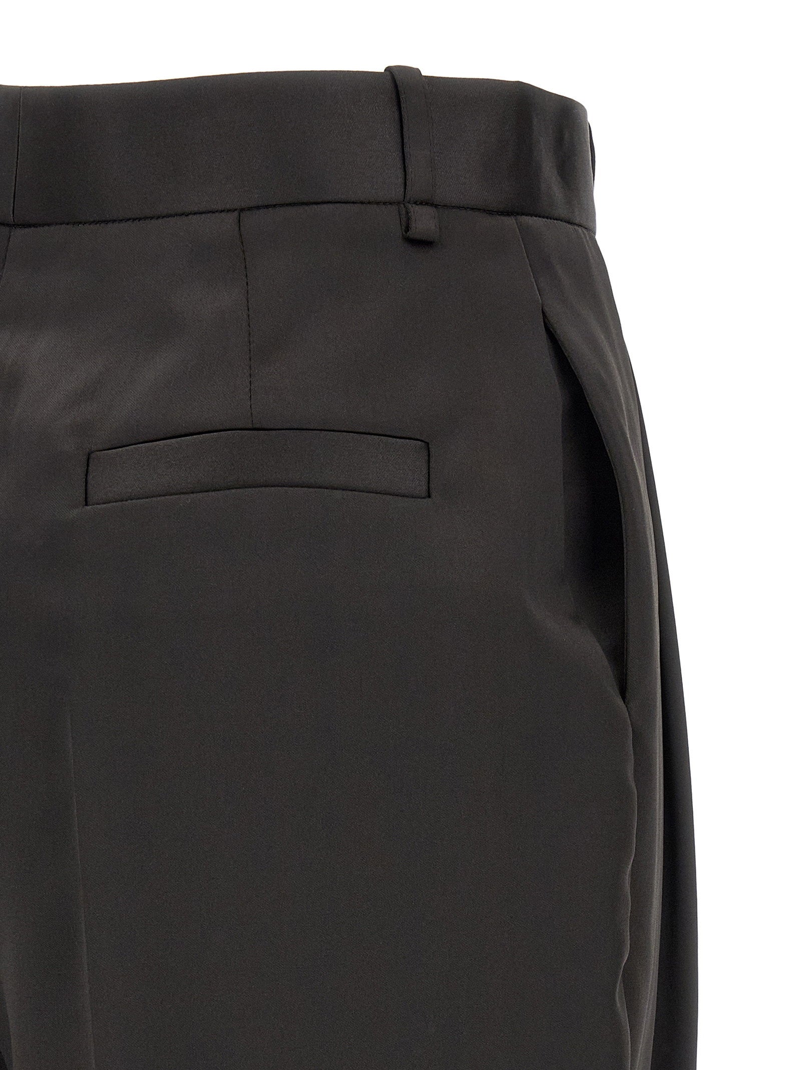 Elisabetta Franchi Stretch Satin Pants