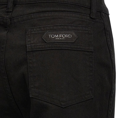 Tom Ford Stretch Twill Denim Wide Flare Jeans