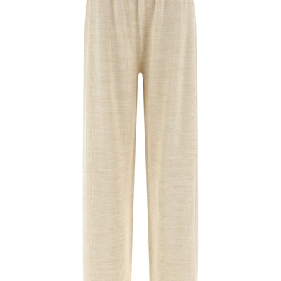 Fabiana Filippi Lamé Thread Trousers