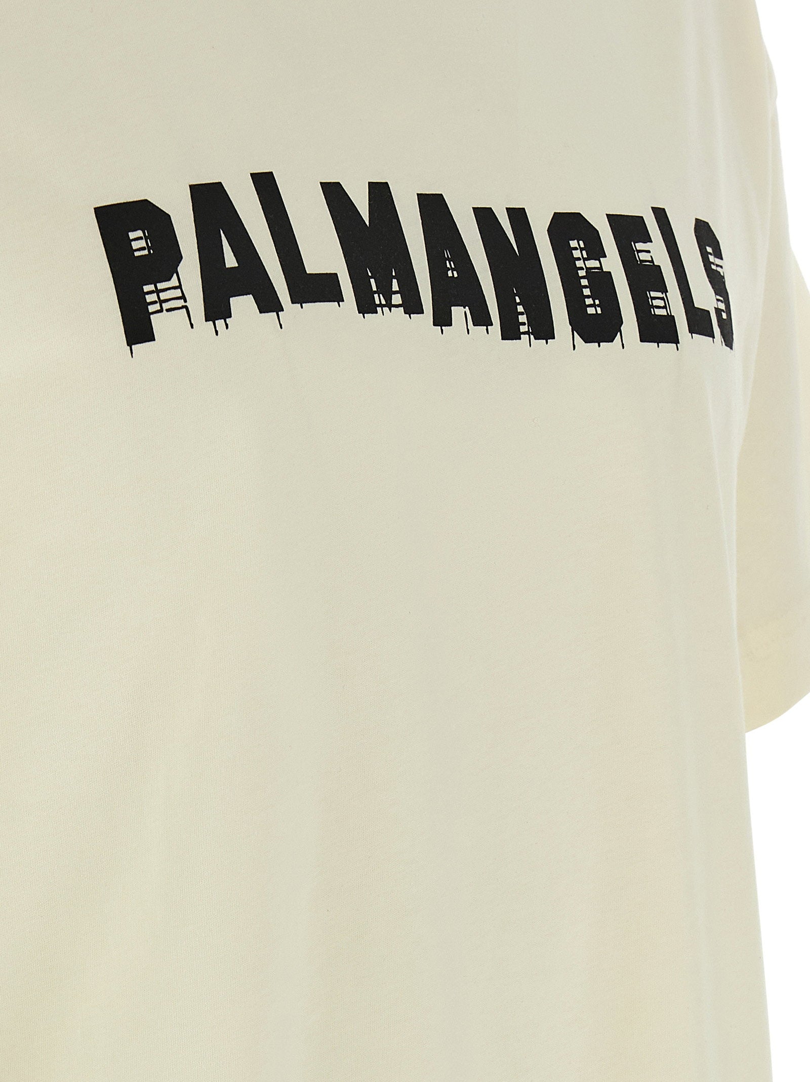 Palm Angels Logo Print T-shirt