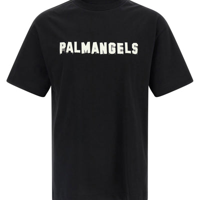 Palm Angels Logo Print T-shirt
