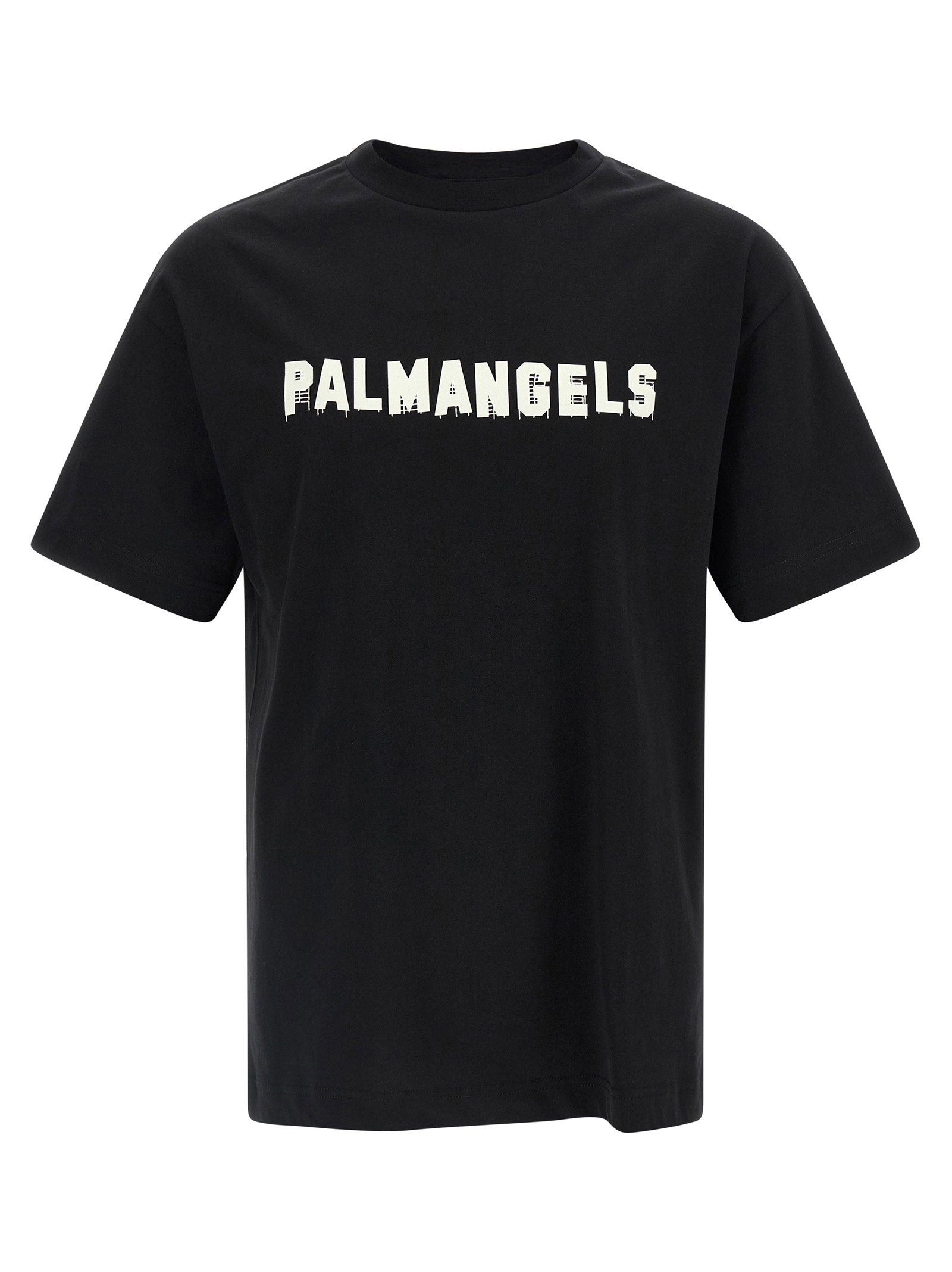 Palm Angels Logo Print T-shirt