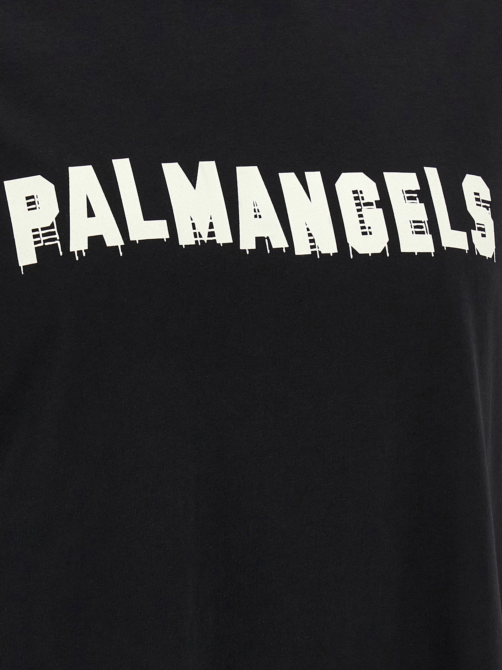 Palm Angels Logo Print T-shirt