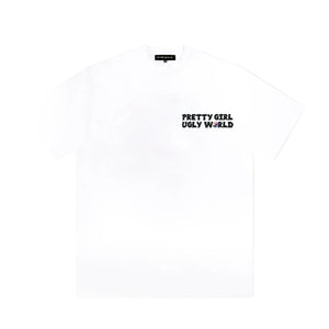 Pretty Boy Ugly World White T-Shirt
