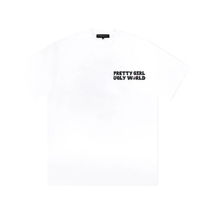 Pretty Boy Ugly World White T-Shirt