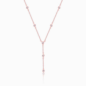 Rose Gold Constellation Y-Necklace