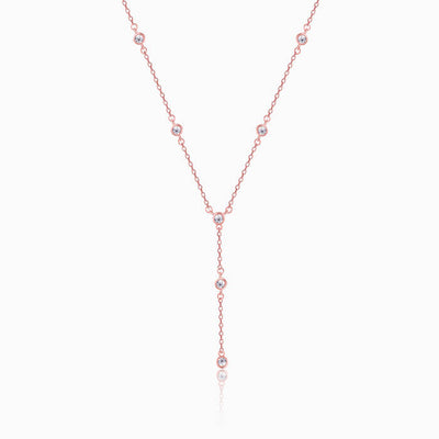 Rose Gold Constellation Y-Necklace