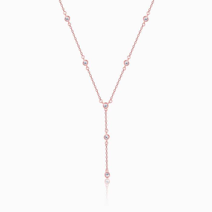 Rose Gold Constellation Y-Necklace