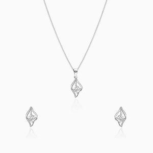 Anushka Sharma Silver Falling Dew Set