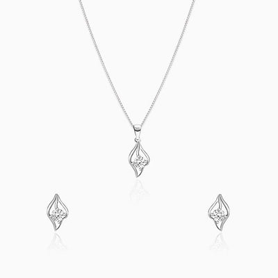 Anushka Sharma Silver Falling Dew Set