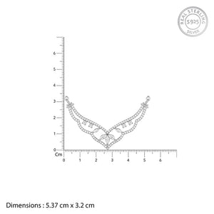 Silver Crown Mangalsutra