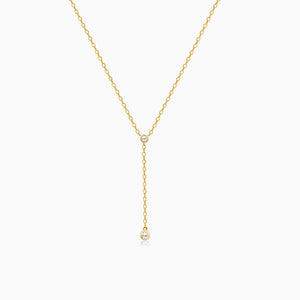 Golden Drop Necklace