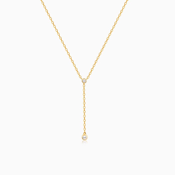 Golden Drop Necklace