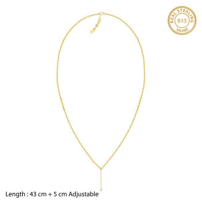 Golden Drop Necklace