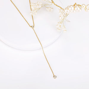 Golden Drop Necklace